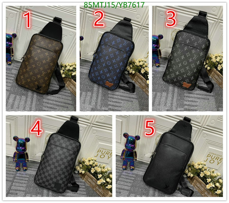 LV Bags-(4A)-Avenue-,Code: YB7617,$: 85USD