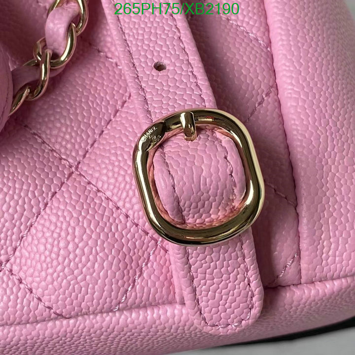 Chanel Bags -(Mirror)-Backpack-,Code: XB2190,$: 265USD