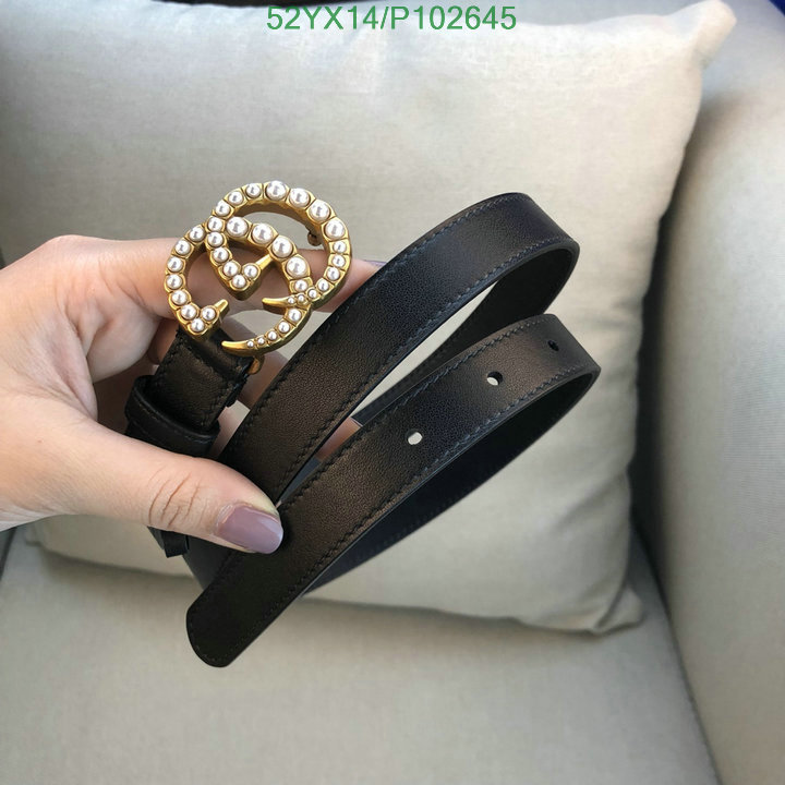 Belts-Gucci, Code: P102645,$:52USD