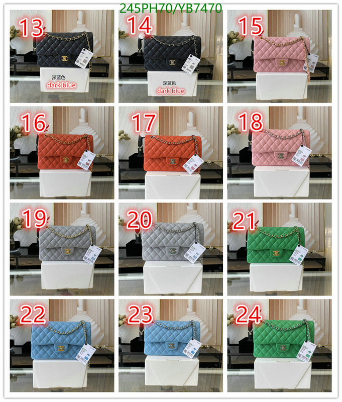 Chanel Bags -(Mirror)-Diagonal-,Code: YB7470,$: 245USD