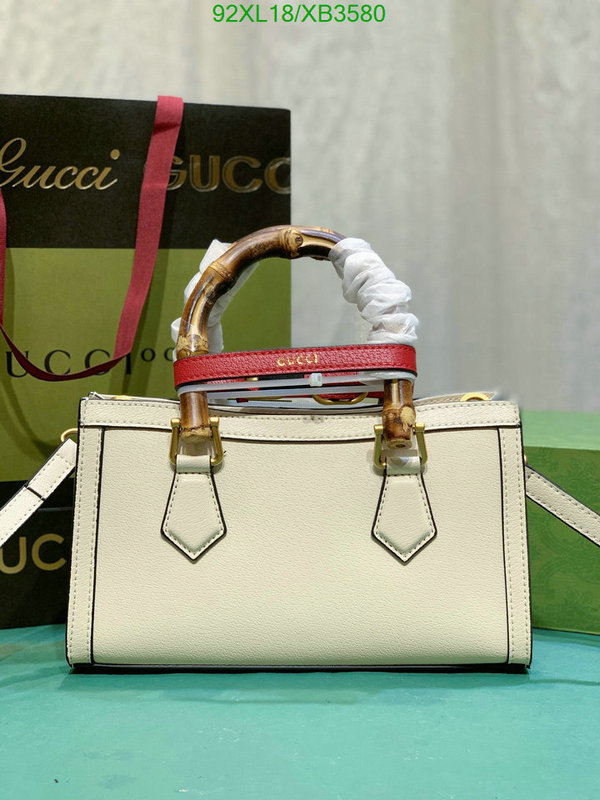 Gucci Bag-(4A)-Diana-Bamboo-,Code: XB3580,$: 92USD