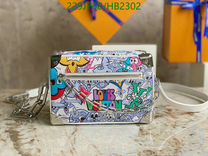 LV Bags-(Mirror)-Petite Malle-,Code: HB2302,$: 229USD