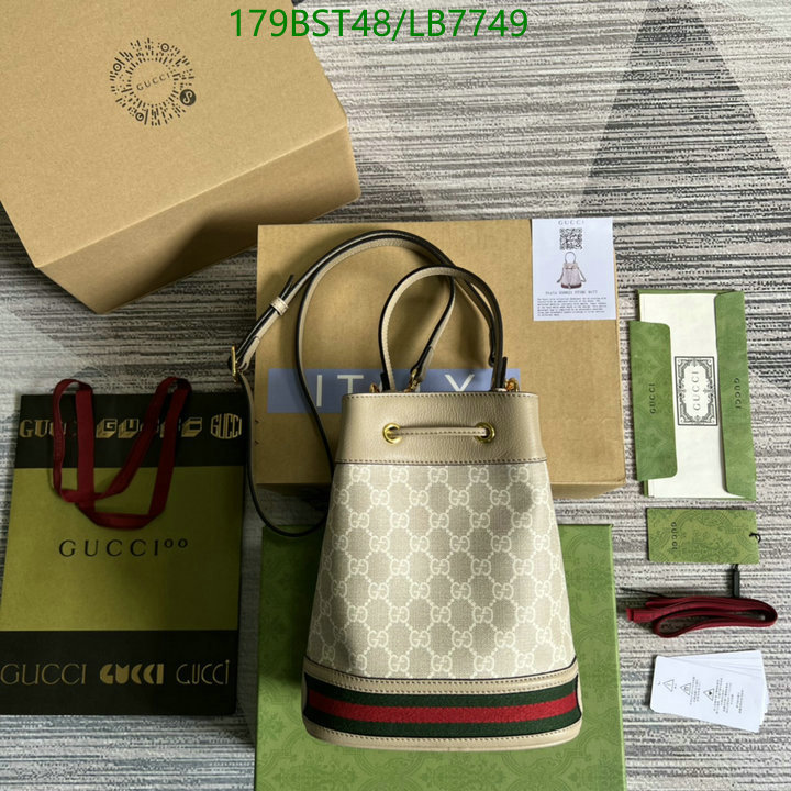 Gucci Bag-(Mirror)-Diagonal-,Code: LB7749,$: 179USD