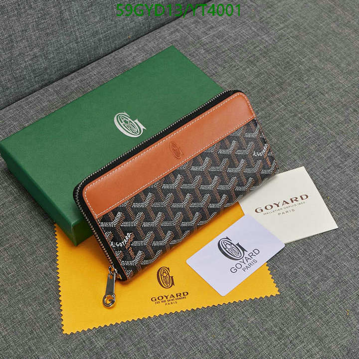 Goyard Bag-(4A)-Wallet-,Code: YT4001,$: 59USD