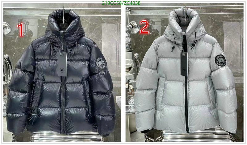 Down jacket Men-Canada Goose, Code: ZC4038,$: 219USD