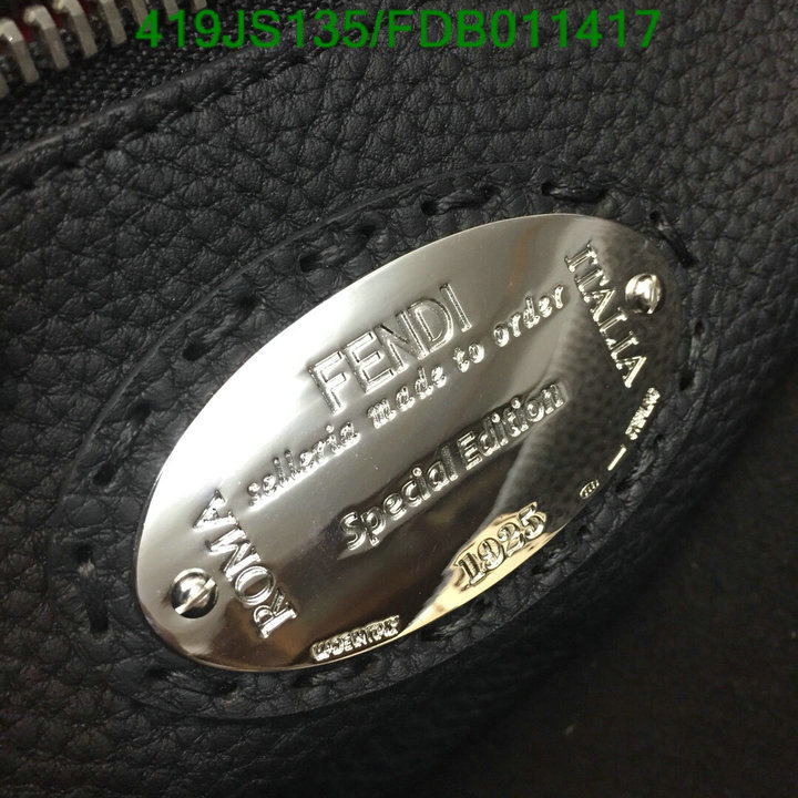 Fendi Bag-(Mirror)-Handbag-,Code: FDB011417,$: 419USD