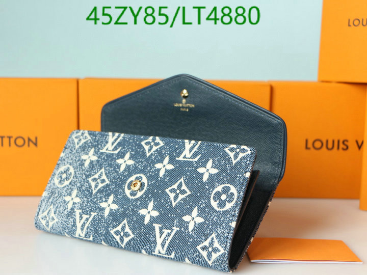 LV Bags-(4A)-Wallet-,Code: LT4880,$: 45USD