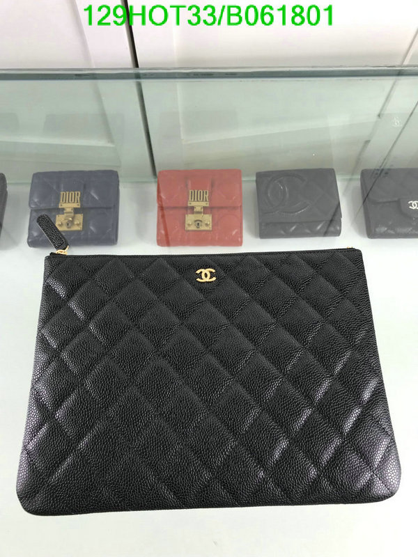 Chanel Bags -(Mirror)-Clutch-,Code: B061801,$: 129USD