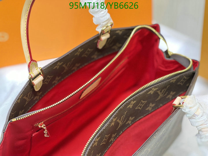 LV Bags-(4A)-Handbag Collection-,Code: YB6626,$: 95USD
