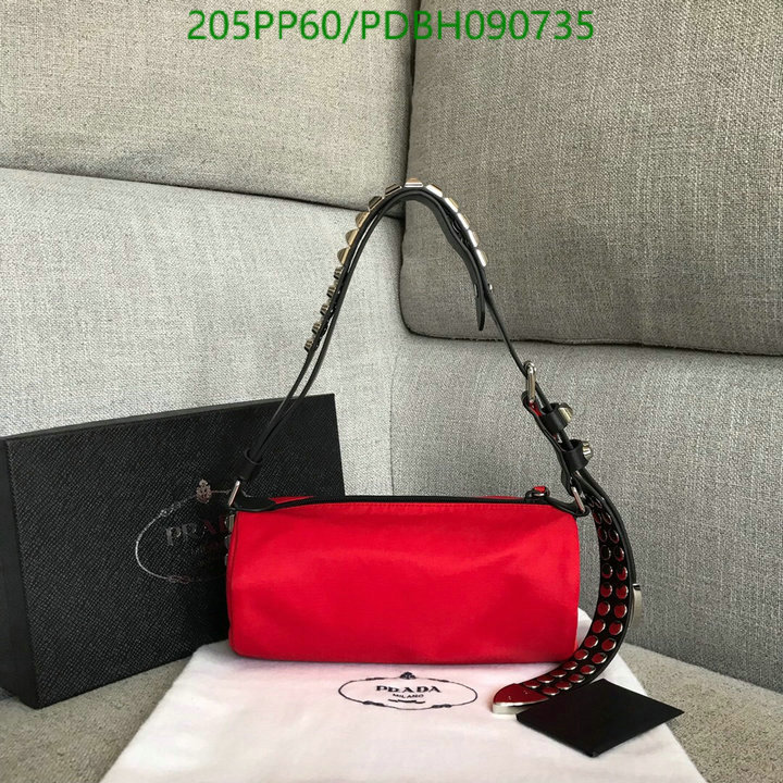 Prada Bag-(Mirror)-Handbag-,Code:PDBH090735,$:205USD