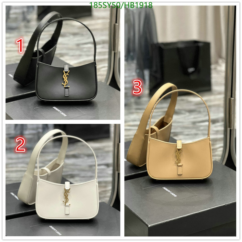 YSL Bag-(Mirror)-Handbag-,Code: HB1918,$: 185USD