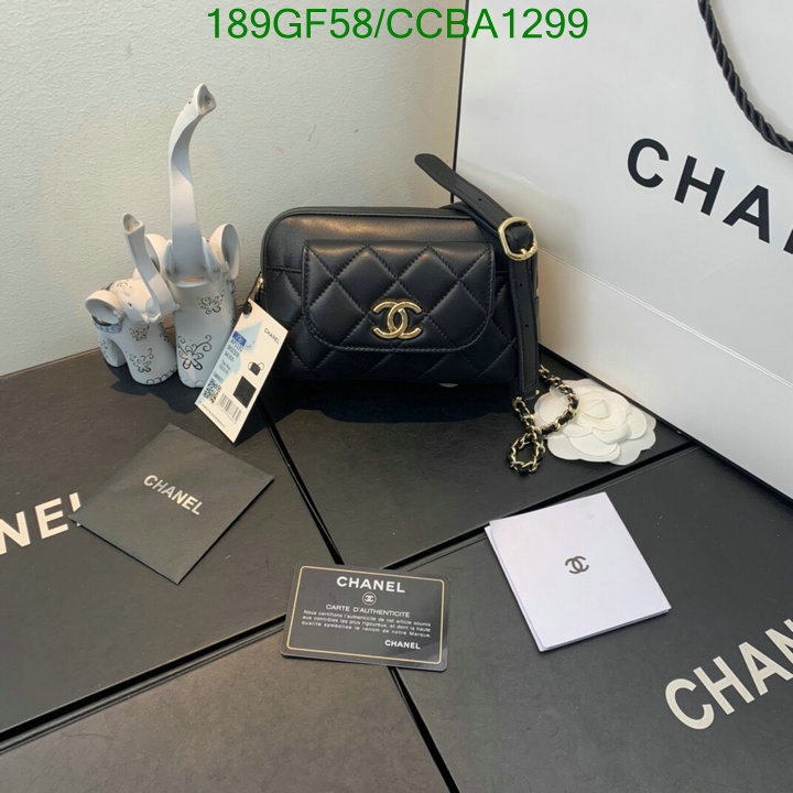 Chanel Bags -(Mirror)-Diagonal-,Code: CCBA1299,$: 189USD