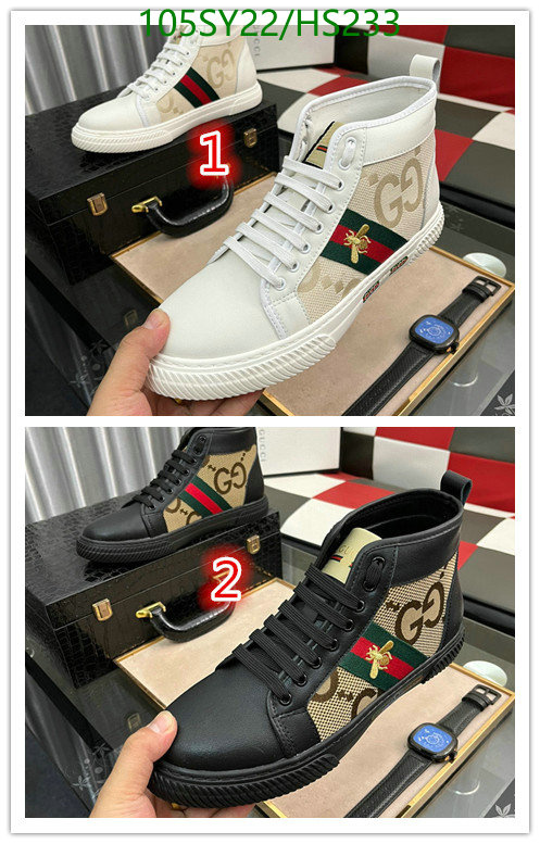 Men shoes-Gucci, Code: HS233,$: 105USD