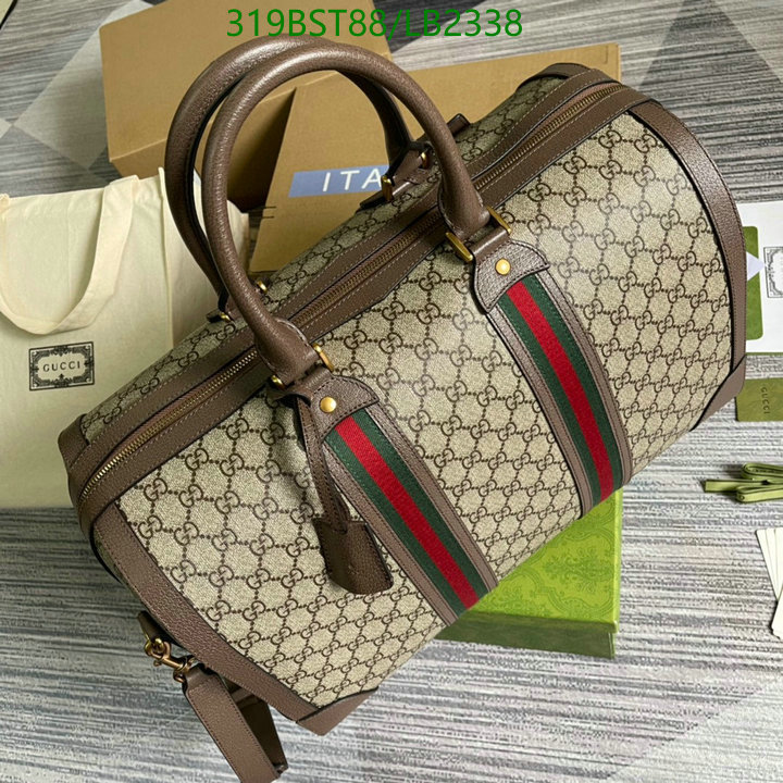 Gucci Bag-(Mirror)-Handbag-,Code: LB2338,$: 319USD