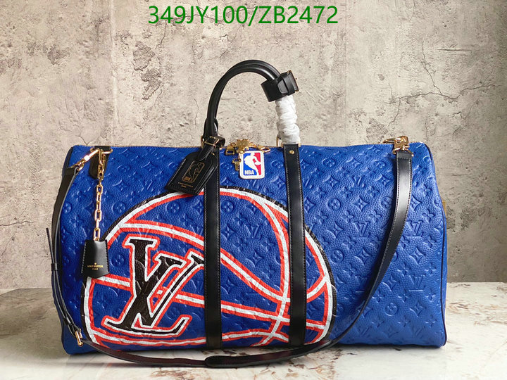 LV Bags-(Mirror)-Keepall BandouliRe 45-50-,Code: ZB2472,$: 349USD
