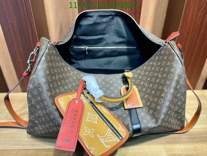 LV Bags-(4A)-Keepall BandouliRe 45-50-,Code: KB3867,$: 115USD