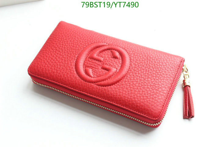 Gucci Bag-(Mirror)-Wallet-,Code: YT7490,$: 79USD