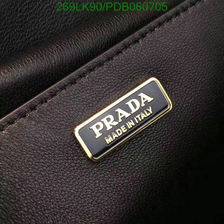 Prada Bag-(Mirror)-Diagonal-,Code: PDB060705,$: 269USD