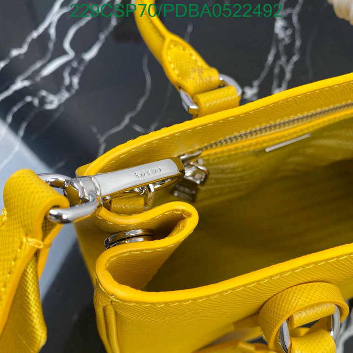 Prada Bag-(Mirror)-Handbag-,Code: PDBA0522492,$: 229USD