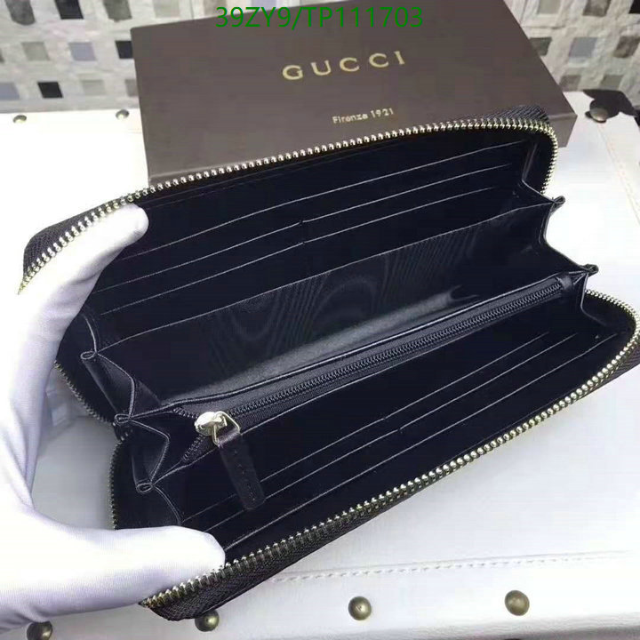 Gucci Bag-(4A)-Wallet-,Code: TP111703,$: 39USD