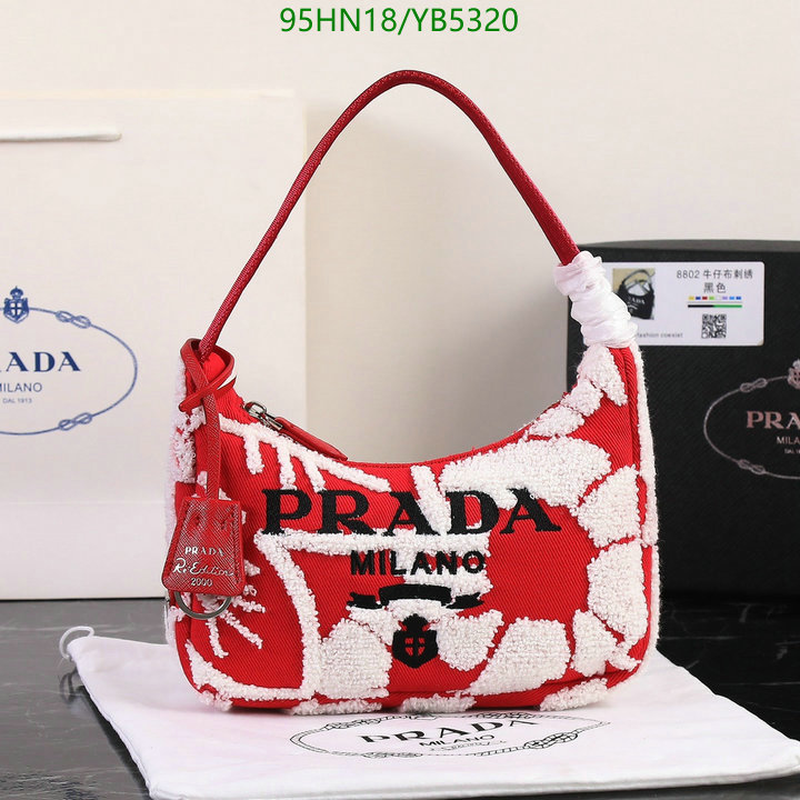 Prada Bag-(4A)-Re-Edition 2000,Code: YB5320,$: 95USD