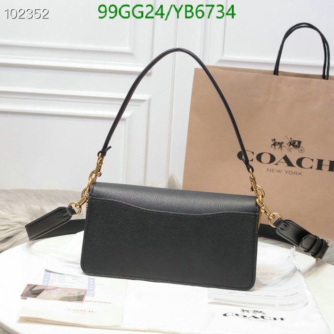 Coach Bag-(4A)-Handbag-,Code: YB6734,$: 99USD