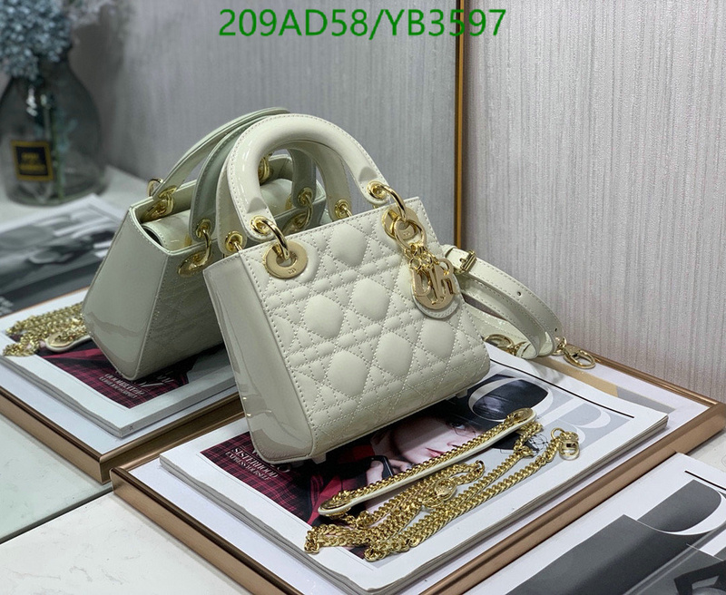 Dior Bags -(Mirror)-Lady-,Code: YB3597,$: 209USD