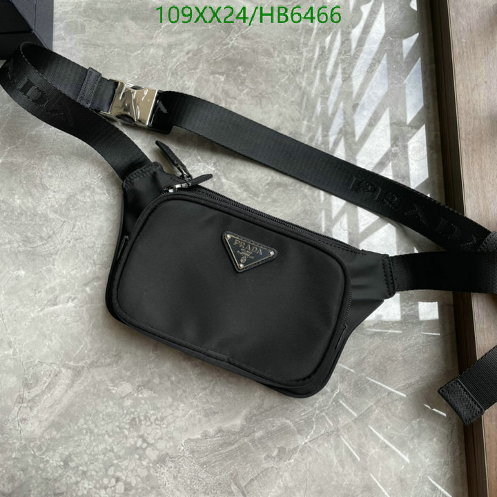 Prada Bag-(Mirror)-Diagonal-,Code: HB6466,$: 109USD