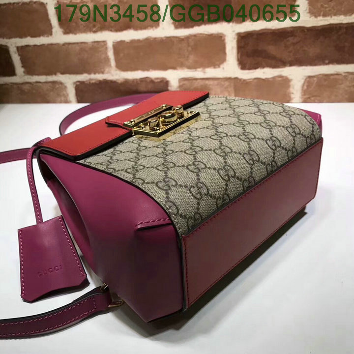 Gucci Bag-(Mirror)-Backpack-,Code:GGB040655,$: 179USD