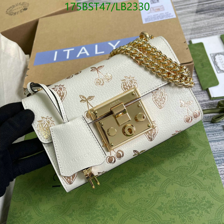 Gucci Bag-(Mirror)-Padlock,Code: LB2330,$: 175USD