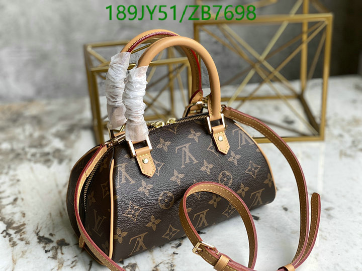 LV Bags-(Mirror)-Handbag-,Code: ZB7698,$: 189USD