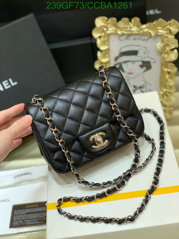 Chanel Bags -(Mirror)-Diagonal-,Code: CCBA1261,$: 239USD