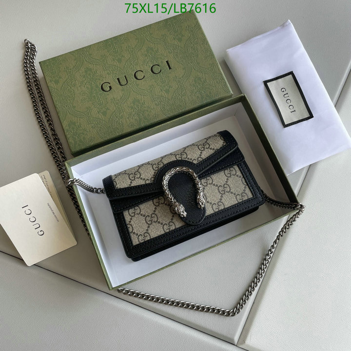 Gucci Bag-(4A)-Dionysus-,Code: LB7616,$: 75USD