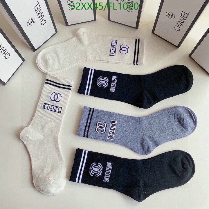 Sock-Chanel,Code: FL1020,$: 32USD