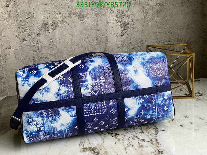 LV Bags-(Mirror)-Keepall BandouliRe 45-50-,Code: YB5720,$: 335USD