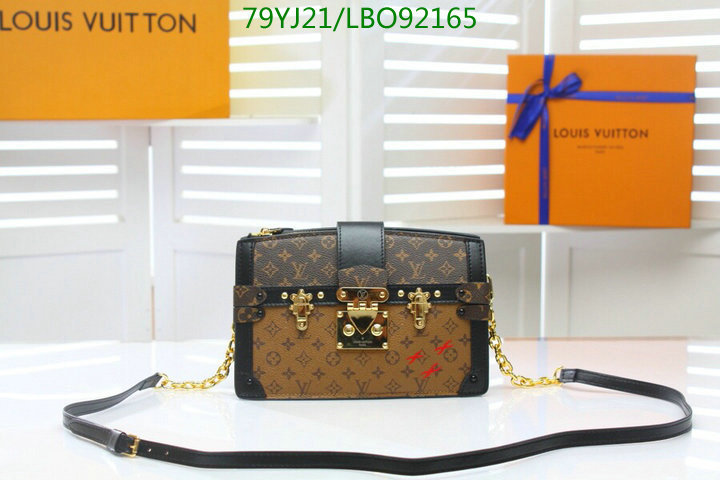 LV Bags-(4A)-Petite Malle-,Code: LB092165,