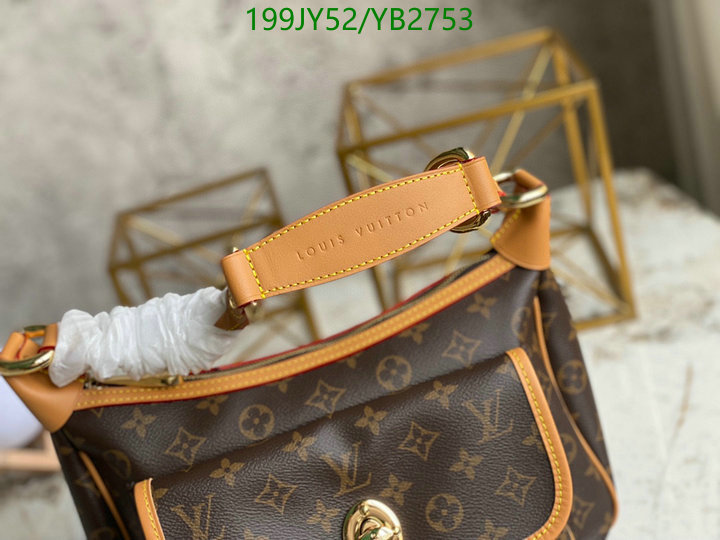 LV Bags-(Mirror)-Handbag-,Code: YB2753,$: 199USD