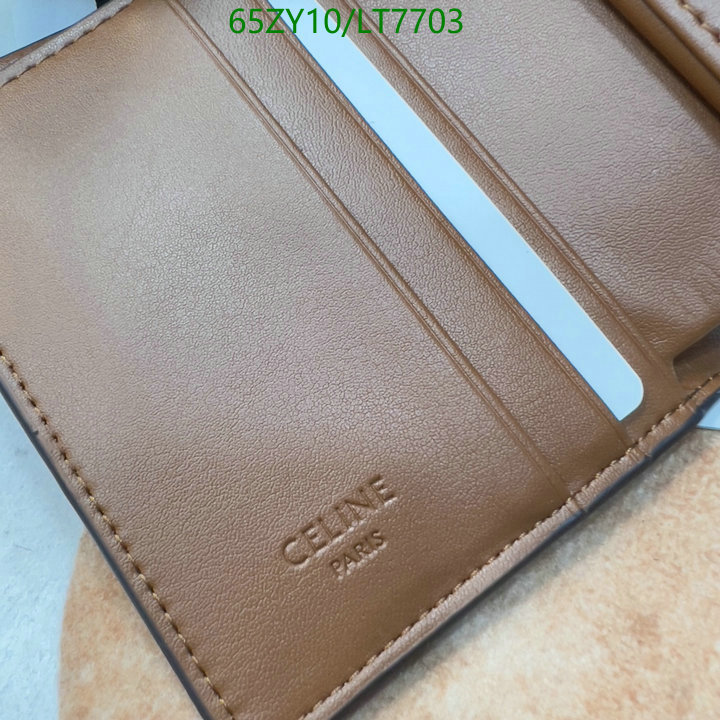 Celine Bag-(4A)-Wallet-,Code: LT7703,$: 65USD