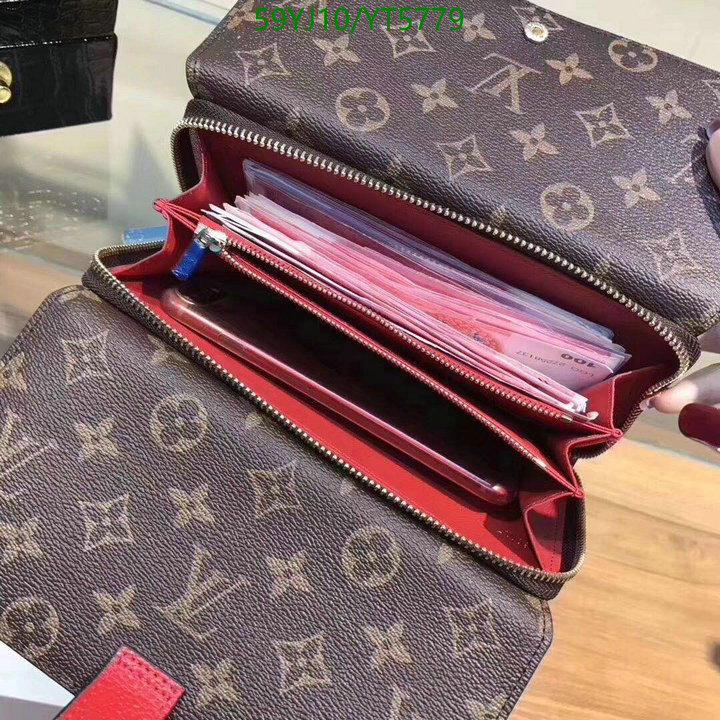 LV Bags-(4A)-Wallet-,Code: YT5779,$: 59USD