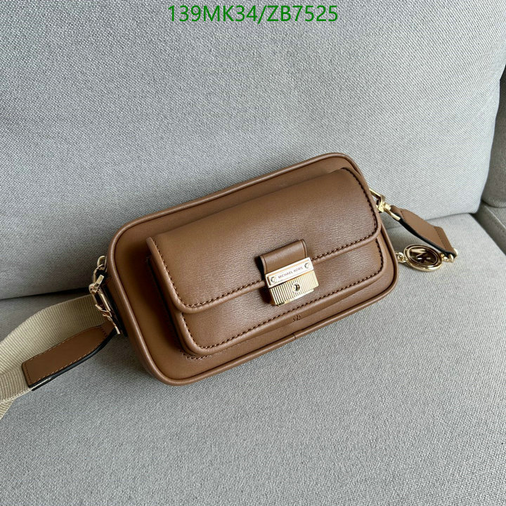 Michael Kors Bag-(Mirror)-Diagonal-,Code: ZB7525,$: 139USD