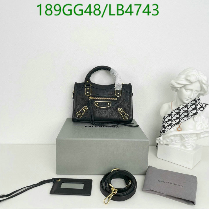 Balenciaga Bag-(Mirror)-Neo Classic-,Code: LB4743,$: 189USD