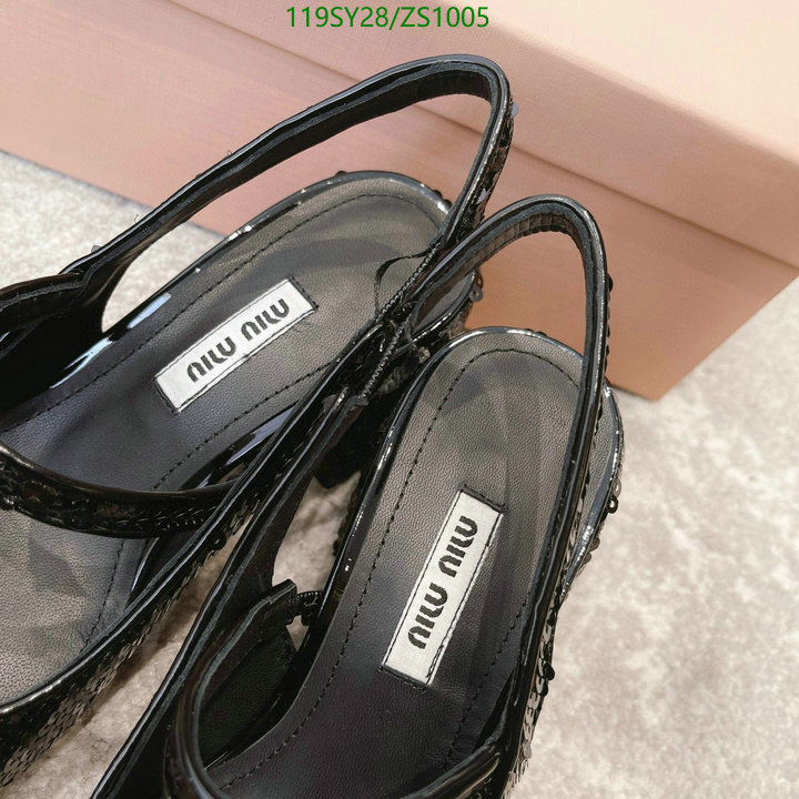 Women Shoes-Miu Miu, Code: ZS1005,$: 119USD