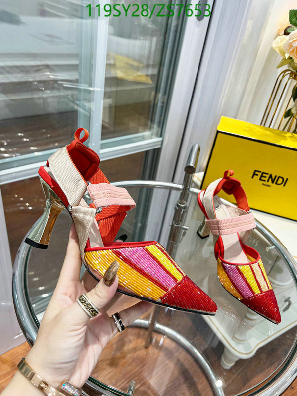 Women Shoes-Fendi, Code: ZS7653,$: 119USD