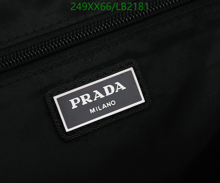 Prada Bag-(Mirror)-Backpack-,Code: LB2181,$: 249USD