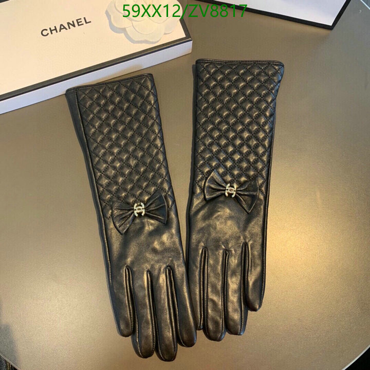 Gloves-Chanel, Code: ZV8817,$: 59USD