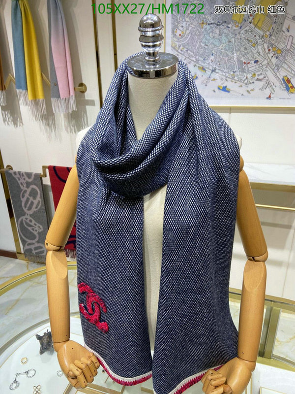 Scarf-Chanel, Code: HM1722,$: 105USD