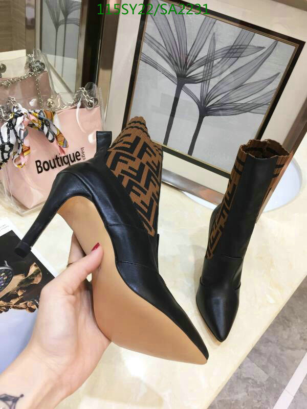 Women Shoes-Fendi, Code: SA2231,$: 115USD