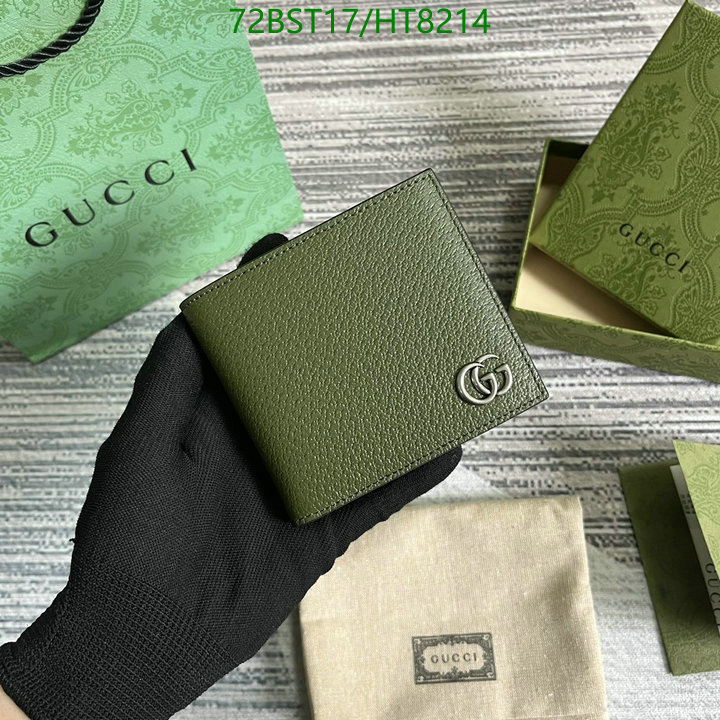 Gucci Bag-(Mirror)-Wallet-,Code: HT8214,$: 72USD