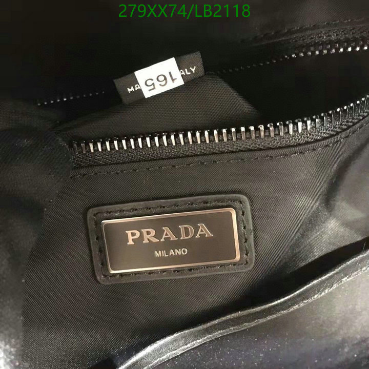 Prada Bag-(Mirror)-Backpack-,Code: LB2118,$: 279USD
