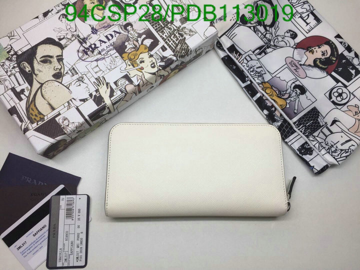 Prada Bag-(Mirror)-Wallet-,Code: PDB113019,$: 94USD